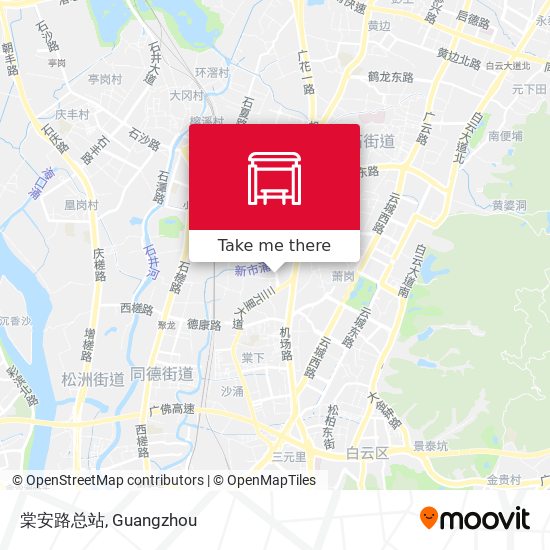 棠安路总站 map