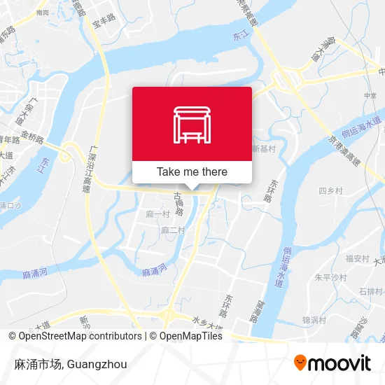 麻涌市场 map