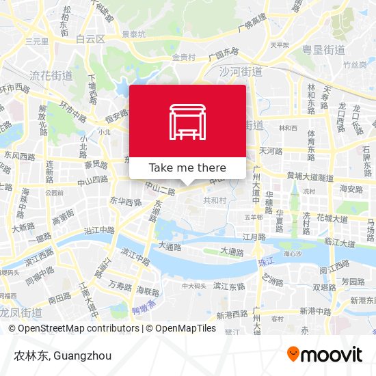 农林东 map