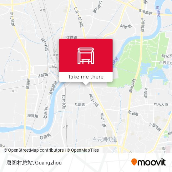 唐阁村总站 map