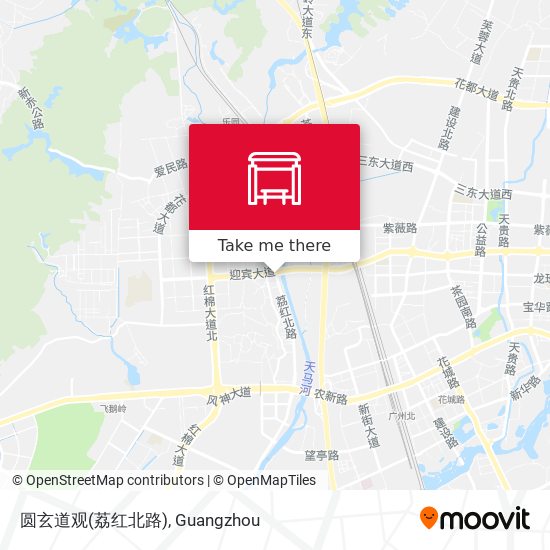 圆玄道观(荔红北路) map