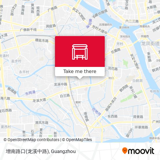 增南路口(龙溪中路) map