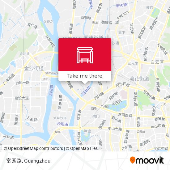 富园路 map