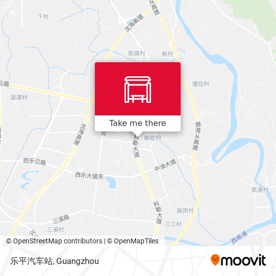 乐平汽车站 map