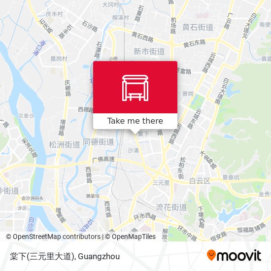 棠下(三元里大道) map