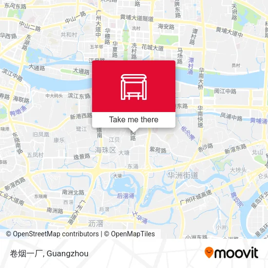 卷烟一厂 map