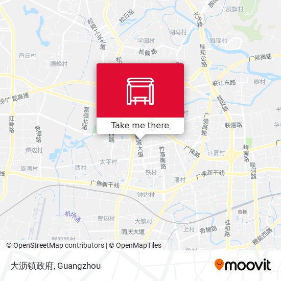 大沥镇政府 map