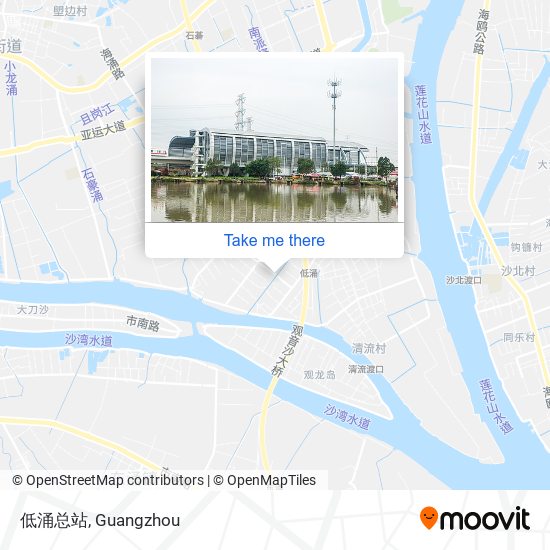 低涌总站 map