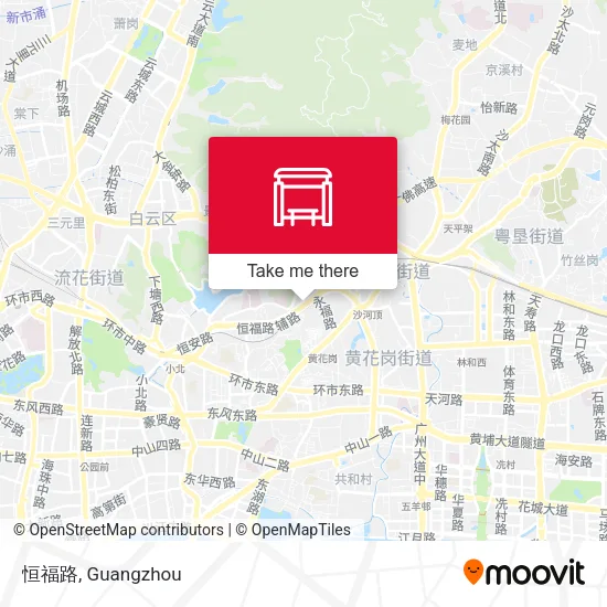 恒福路 map