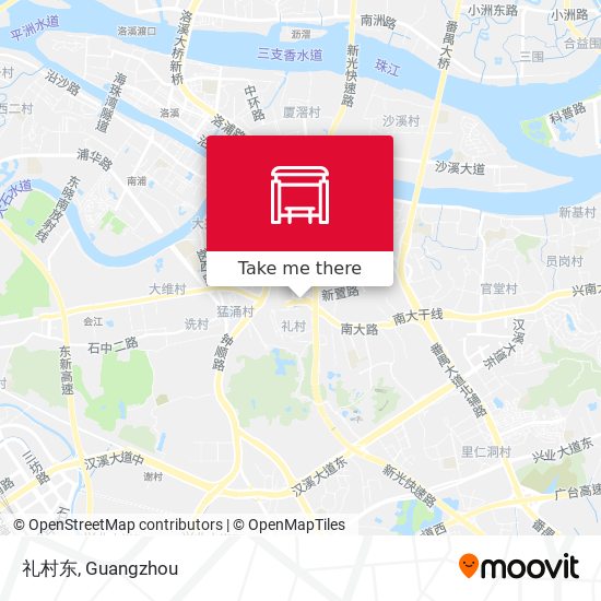 礼村东 map