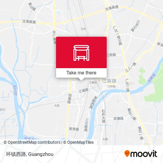 环镇西路 map