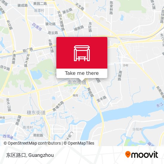 东区路口 map