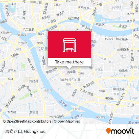 昌岗路口 map