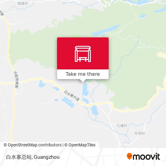 白水寨总站 map