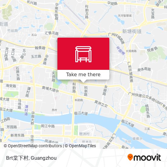 Brt棠下村 map