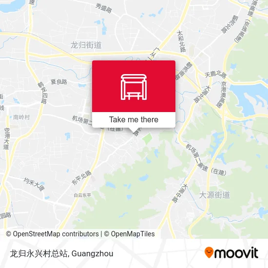 龙归永兴村总站 map