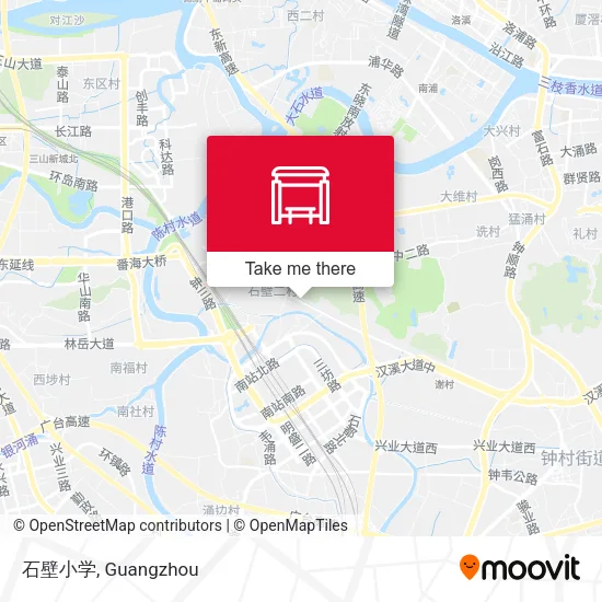 石壁小学 map