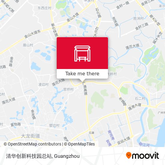 清华创新科技园总站 map