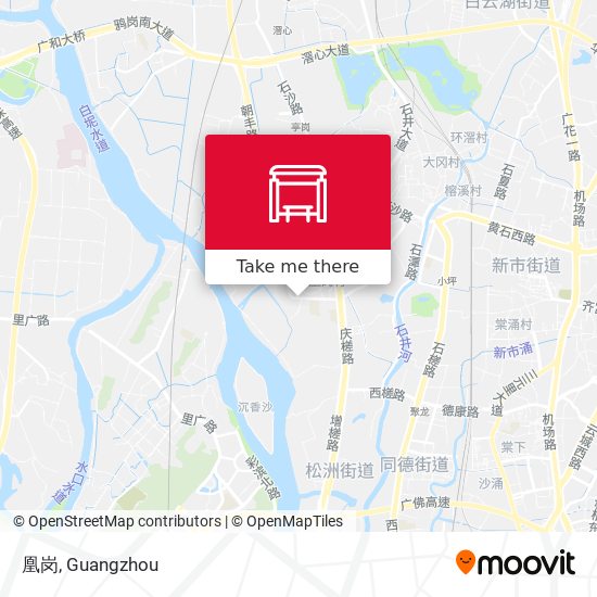 凰岗 map
