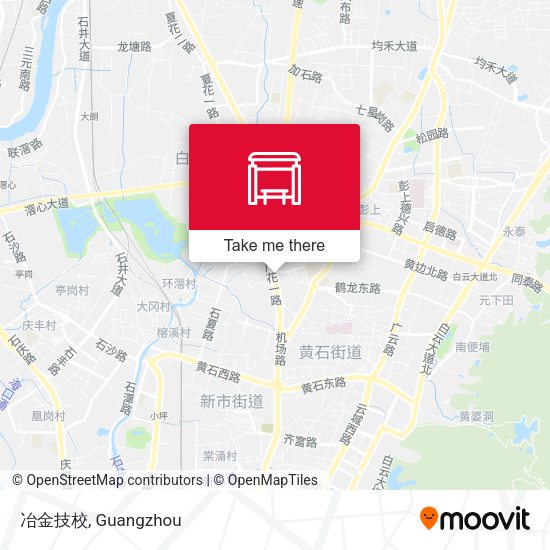 冶金技校 map