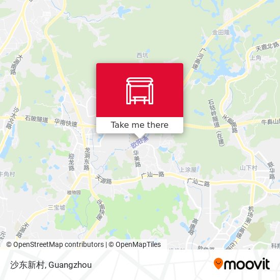 沙东新村 map