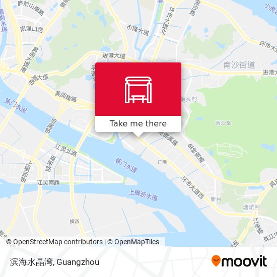 滨海水晶湾 map