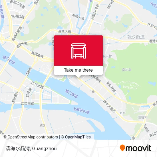 滨海水晶湾 map