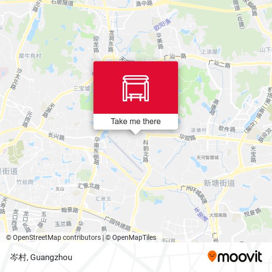 岑村 map