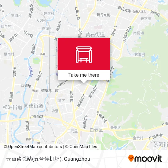 云霄路总站(五号停机坪) map