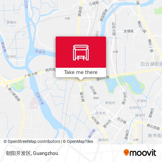 朝阳开发区 map