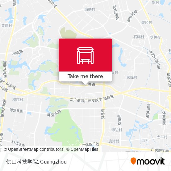 佛山科技学院 map