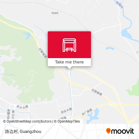 路边村 map