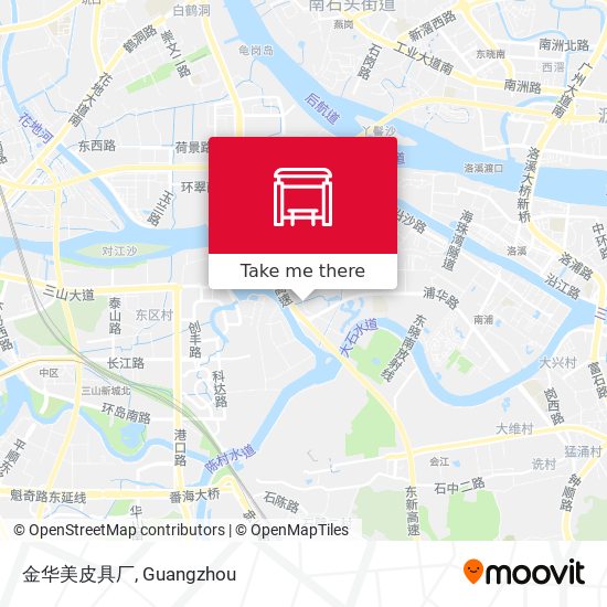 金华美皮具厂 map