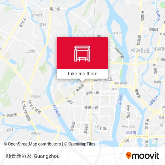 顺景新酒家 map