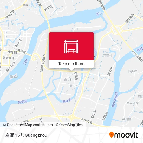 麻涌车站 map