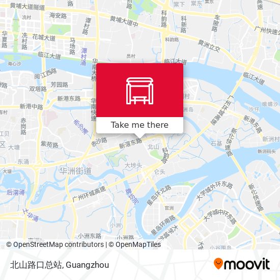 北山路口总站 map