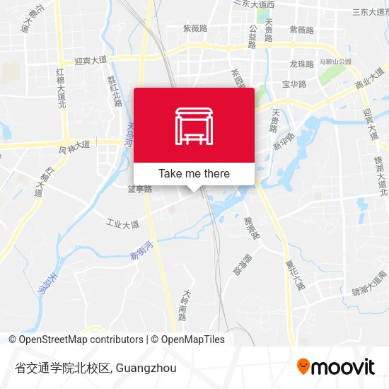 省交通学院北校区 map