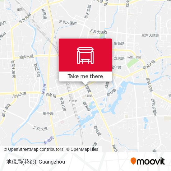 地税局(花都) map