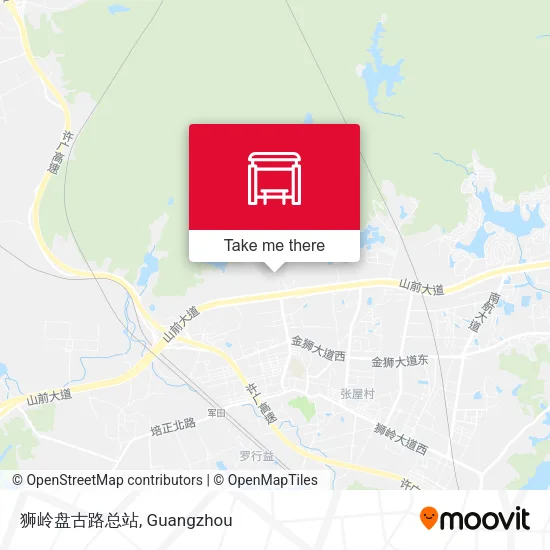 狮岭盘古路总站 map