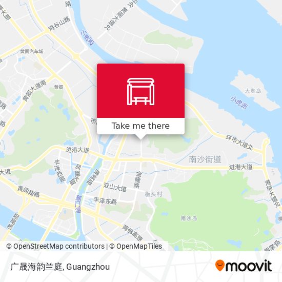 广晟海韵兰庭 map