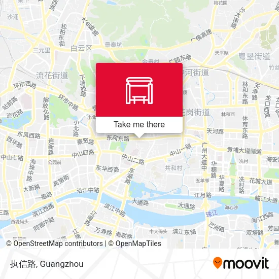 执信路 map