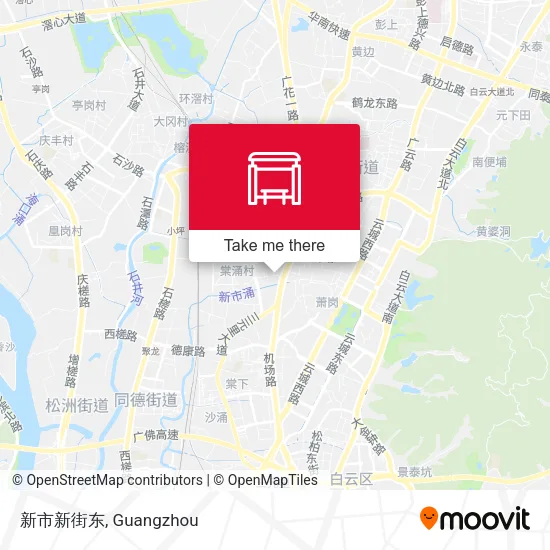 新市新街东 map