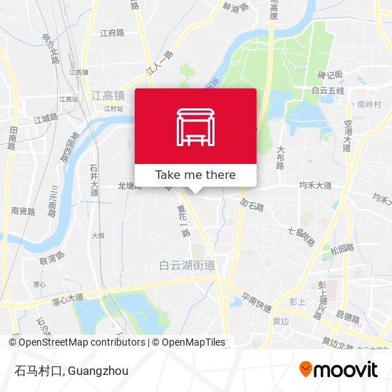 石马村口 map