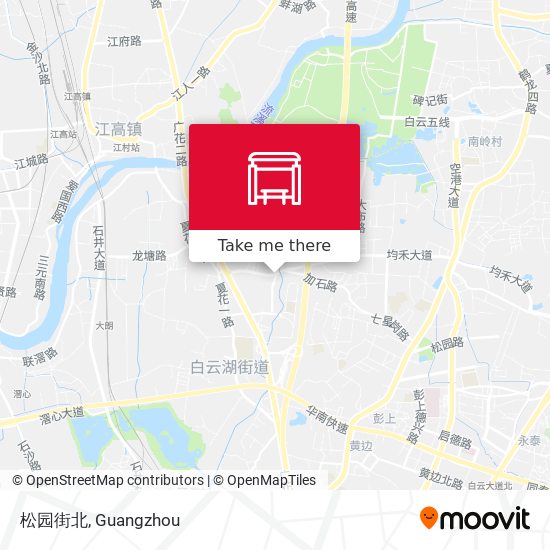 松园街北 map