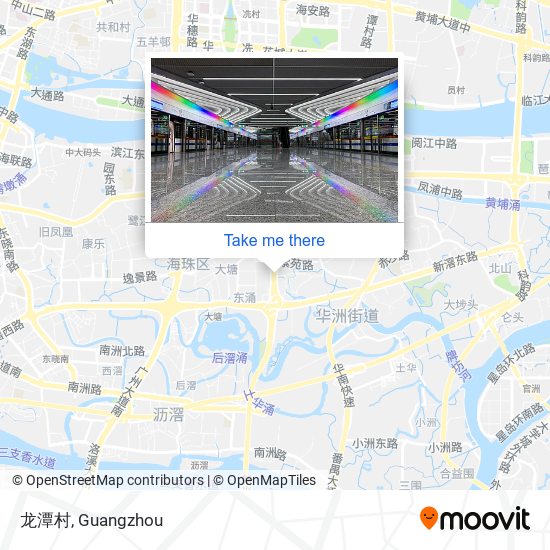 龙潭村 map