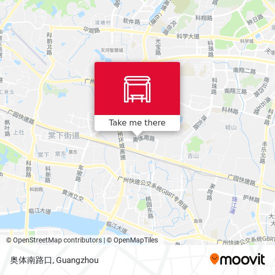 奥体南路口 map