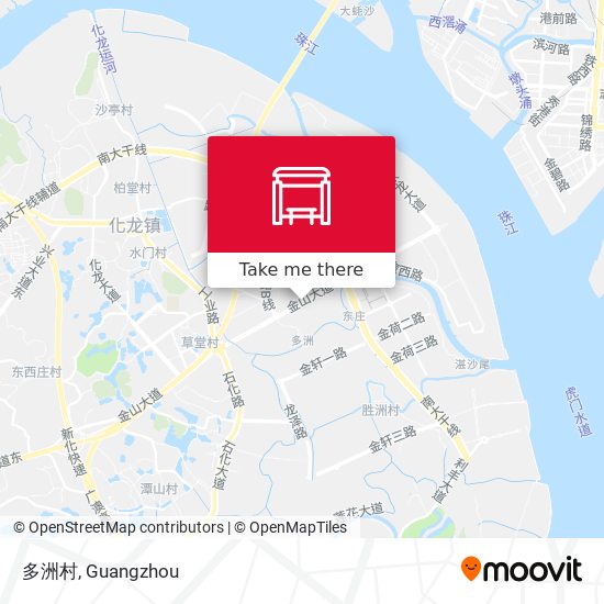 多洲村 map