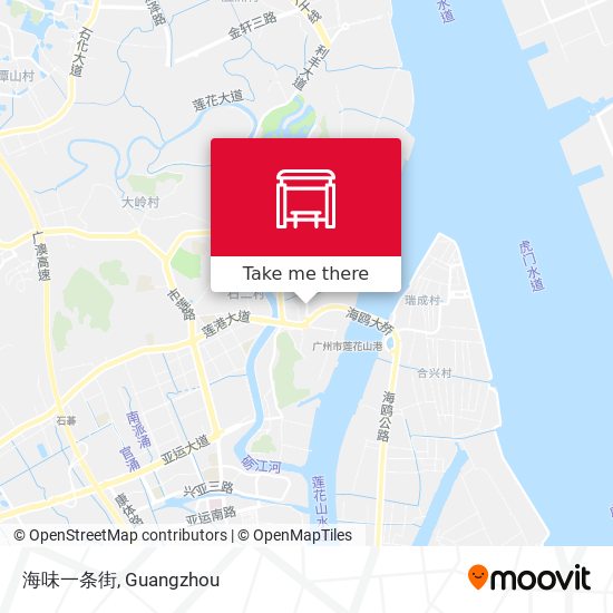 海味一条街 map