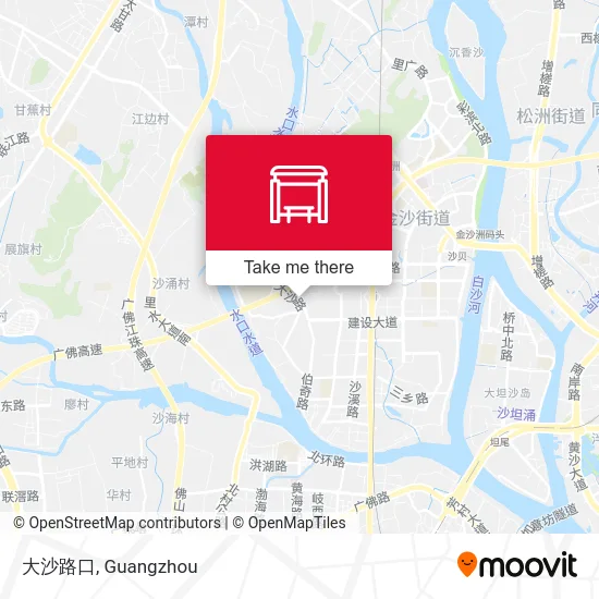 大沙路口 map