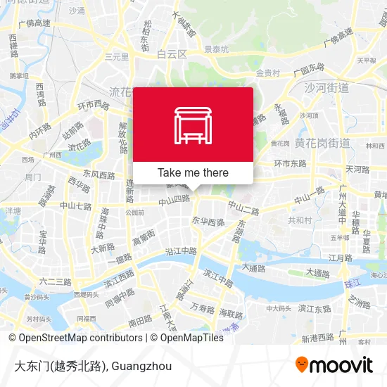大东门(越秀北路) map